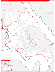 Red Line Map Example